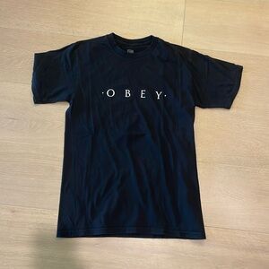 OBEY men’s black T-shirts size small